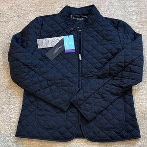 Ilse Jacobsen Navy Quilted Puffer Jacket